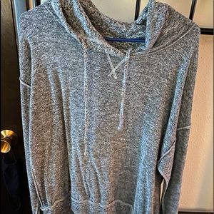 XHILARATION Grey Hoody Size Large